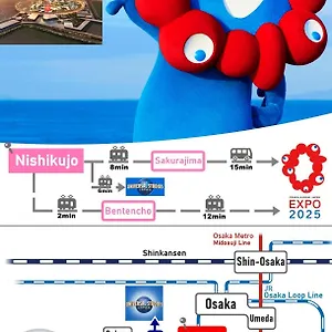 アパート （日本中から大阪いらっしゃい２０２２）usjまで2駅 ティファニーブルーのかわいいお部屋 In Sakura 大阪市